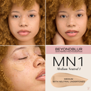 BeyondBlur Skin Perfecting Foundation MN1 medium neutral undertones