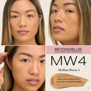 BeyondBlur Skin Perfecting Foundation MW4 medium warm with golden undertones