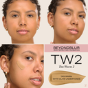 BeyondBlur Skin Perfecting Foundation TW2 tan warm 2 with olive undertones
