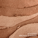 Solstice bronze shimmer swatch close-up on skin