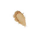 Beige makeup powder on a white background