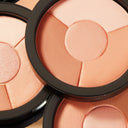 YB Cosmetics highlighter and YB cosmetics bronzer.