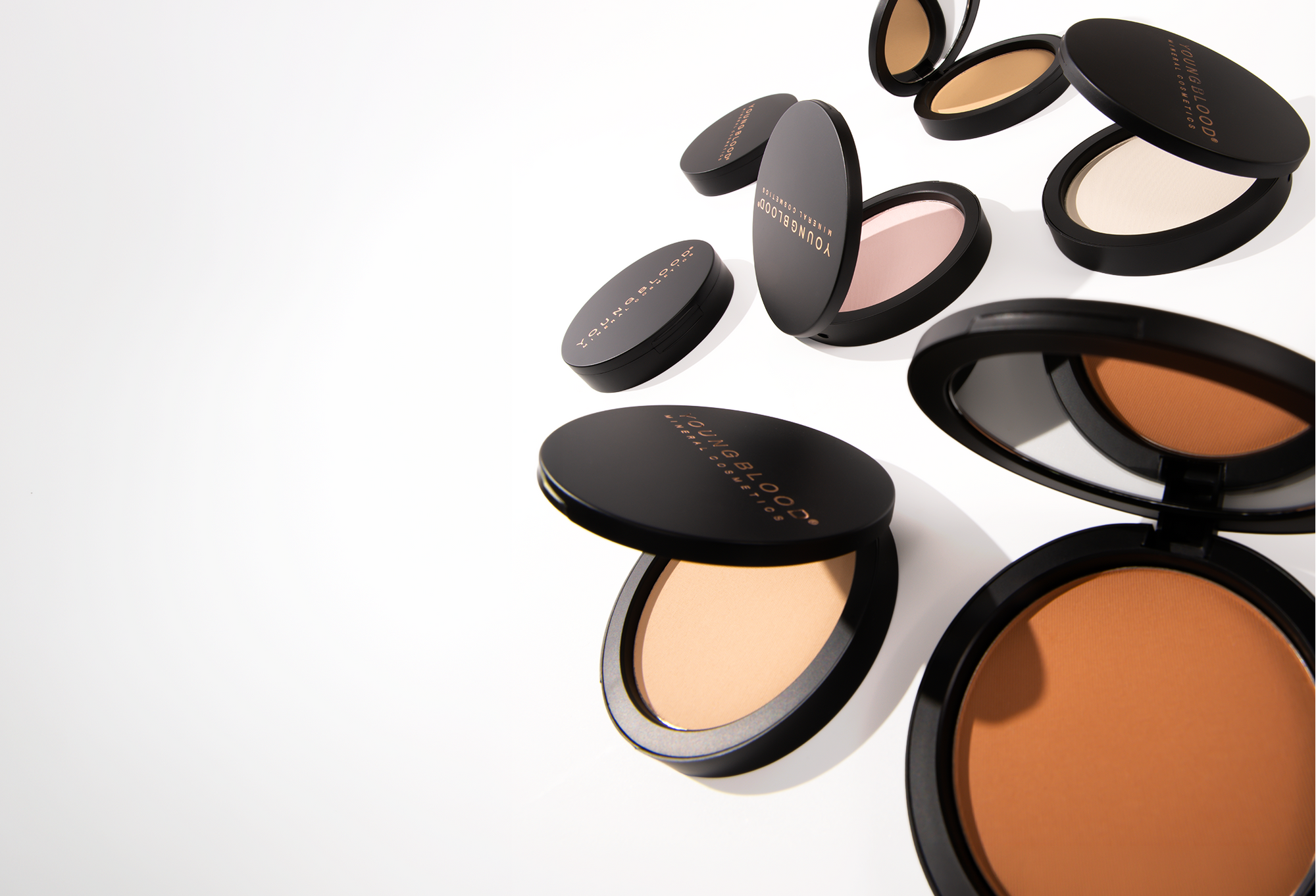Youngblood Cosmetics pressed powders