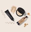 Collection of Youngblood. clean beauty products.