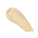 Creamy very light beige foundation swatch for a smooth application