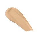 Skin perfecting foundation swatch, warm light beige cream