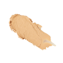 Medium tan concealer swatch on application strip, creamy matte finish
